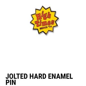 HIGH TIMES SINCE 74’ HARD ENAMEL PIN